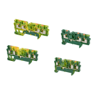 CEMBRE - MOR.MULTICOND.,X DIN,PUSH-IN,SEZ.4MM2,G/V