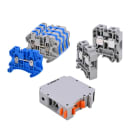 CEMBRE - MORS.X GUIDA DIN, A VITE, SEZ.4MM2 GRIGI TBS4