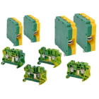 CEMBRE - MORS.X DIN,A VITE, SEZ.4MM2 GIALLO/VERDE