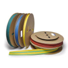 CEMBRE - Bobina termorestringente Termocoil, in poliolefina, restringimento 2:1, bobina 25m, Ø int. 50mm pre restr., Ø int. 25mm post restr., marrone.