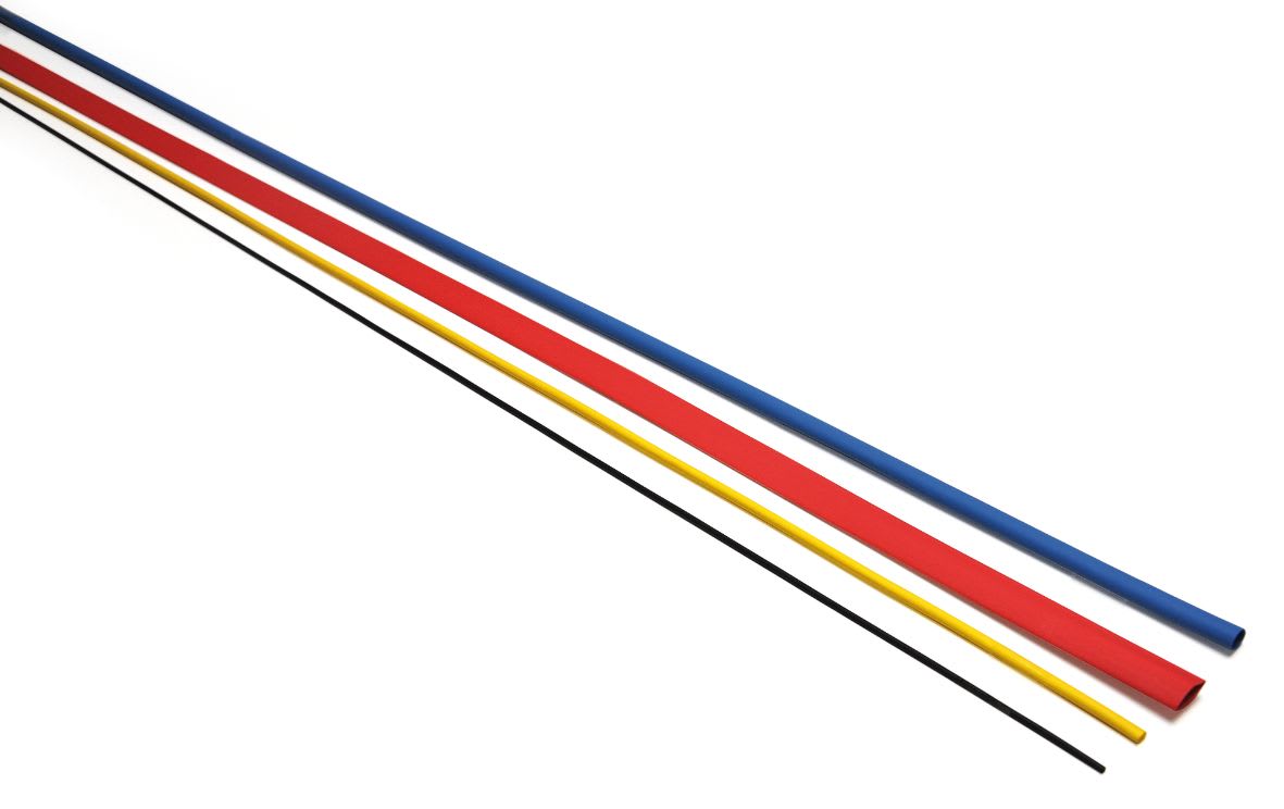 CEMBRE - STECCA(1,22 M.)TERMORESTR. Ø INT=1,2MM NERO TSS12BK