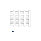 CEMBRE - TAR.SEGN.MG-TDM-02 4X12MM.BLU METALDET.6 ST