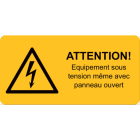 CEMBRE - ETICH.AVV.WST-LAY DIMEN.65X131 + TESTO F