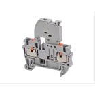 CEMBRE - Morsetti componibili con fusibile, DIN, sez. 4mm2, grigio, serraggio push-in.