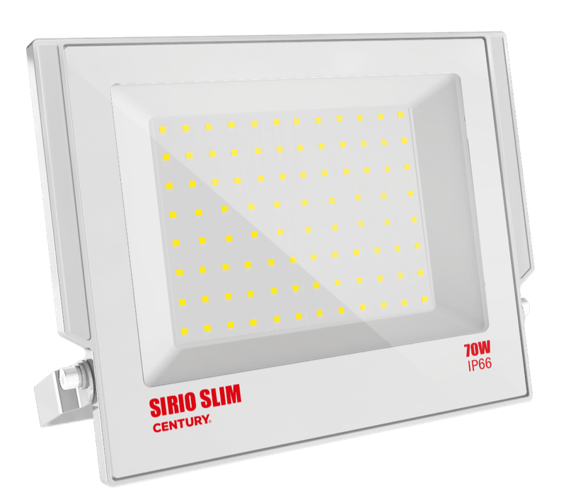 CENTURY - PROIETTORE LED SIRIO SLIM BIANCO
