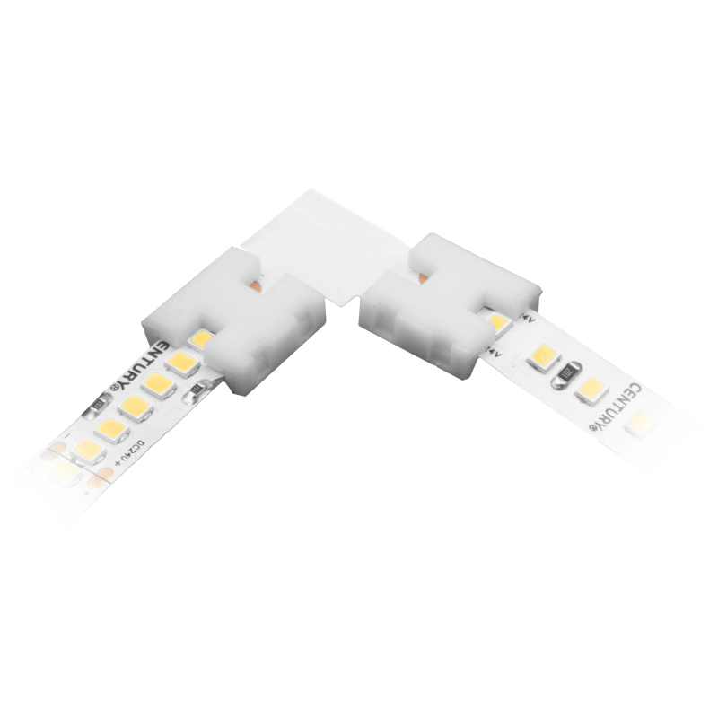 CENTURY - CONNETTORE STRIP LED 10 MM ANGOLARE