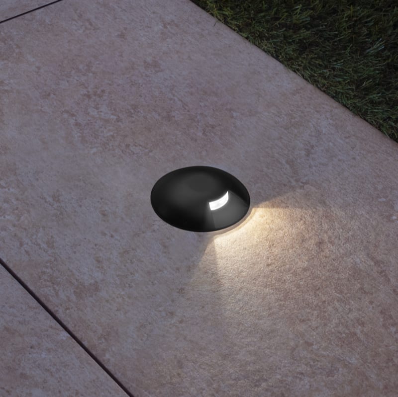 CENTURY - CALPESTABILE LED ARGO COVER 1 LUCE NERO