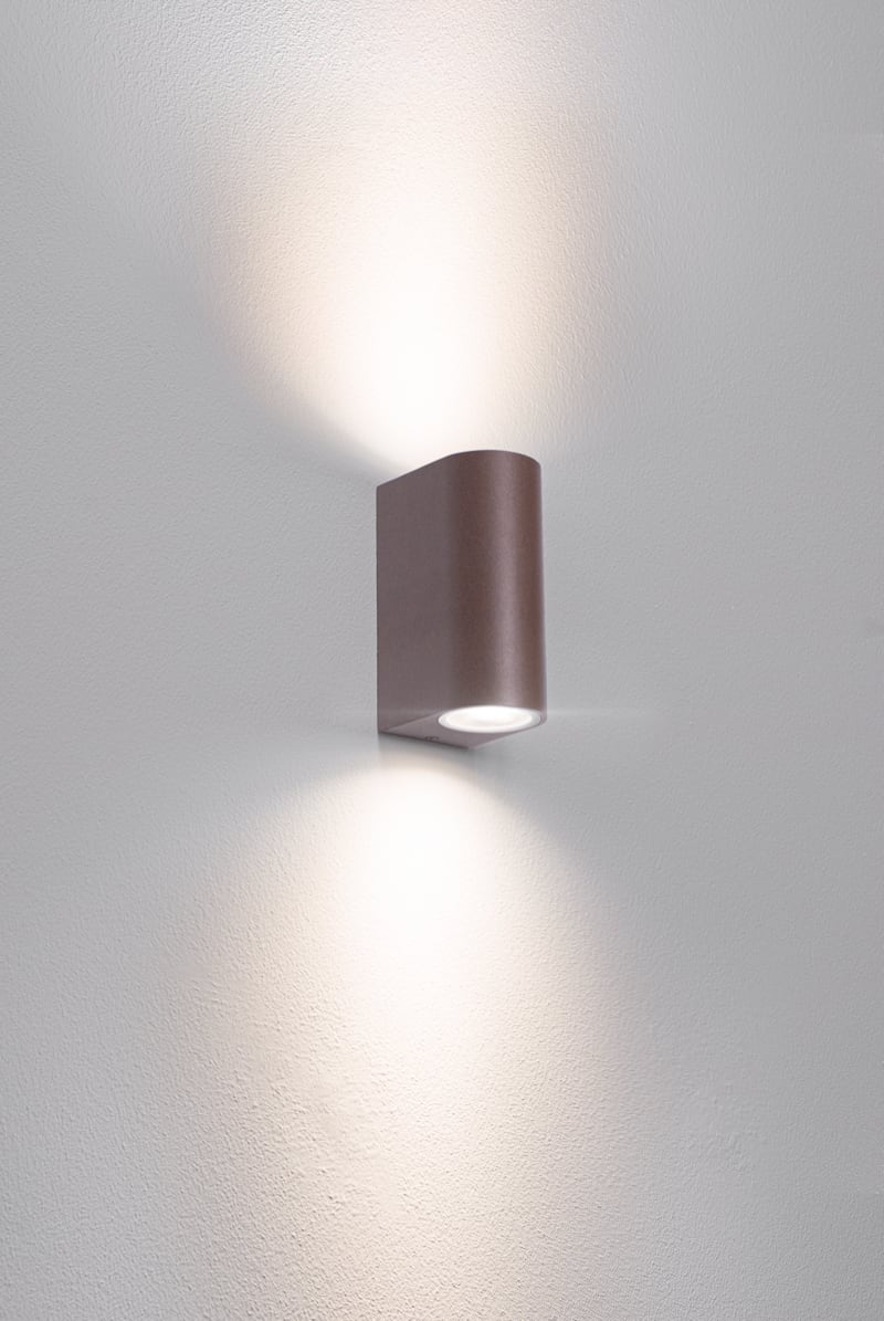 CENTURY - APPLIQUE LED AXO BIDIREZ. CORTEN