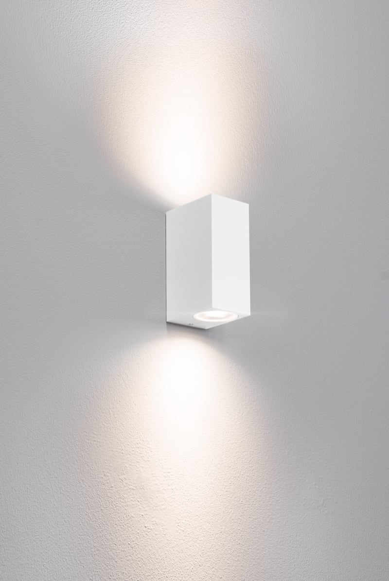 CENTURY - APPLIQUE LED AXO QUADRATA BIDIREZ. BIAN