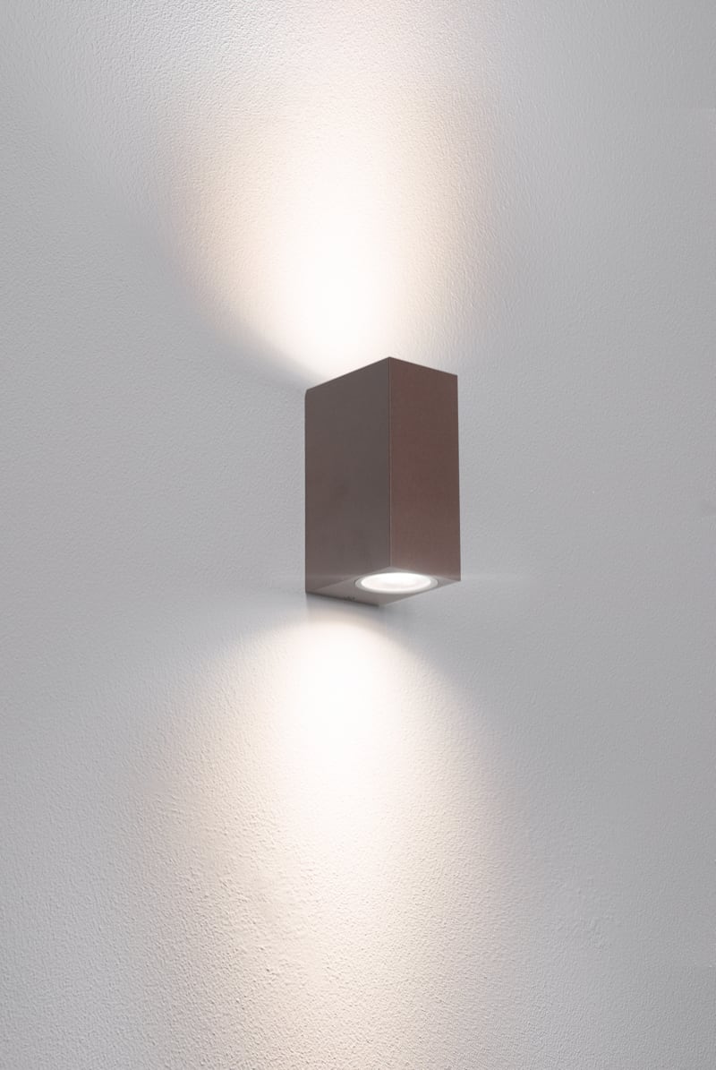 CENTURY - APPLIQUE LED AXO QUADRATA BIDIREZ. CORT AXO-2GU10SC