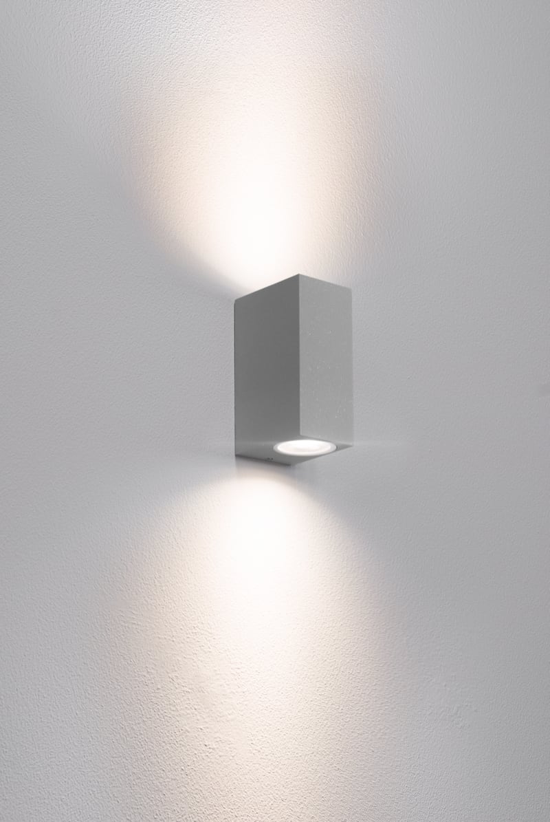 CENTURY - APPLIQUE LED AXO QUADRATA BIDIREZ. GRIG