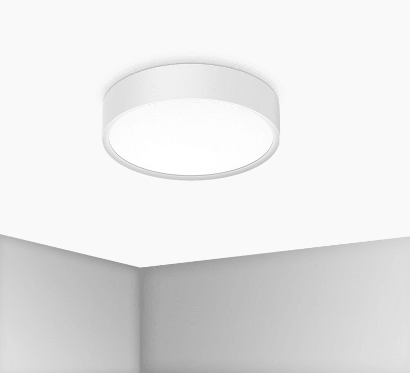 CENTURY - PLAF. BLANCA LUXE 300MM BIANCO