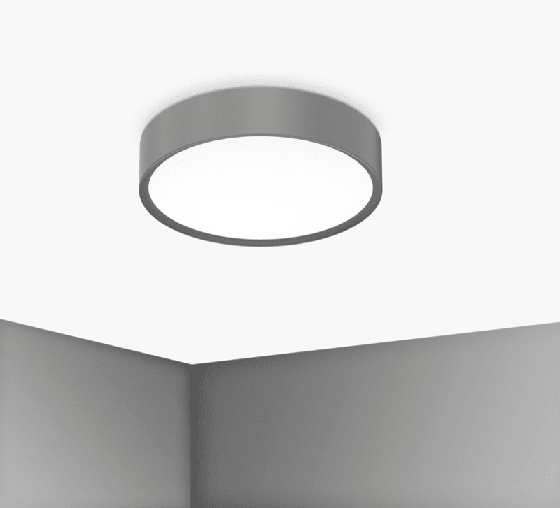 CENTURY - PLAF. BLANCA LUXE 300MM GRIGIO