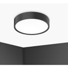 CENTURY - PLAF. BLANCA LUXE 400MM NERO