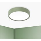 CENTURY - PLAF. BLANCA LUXE 400MM VERDE SALVIA