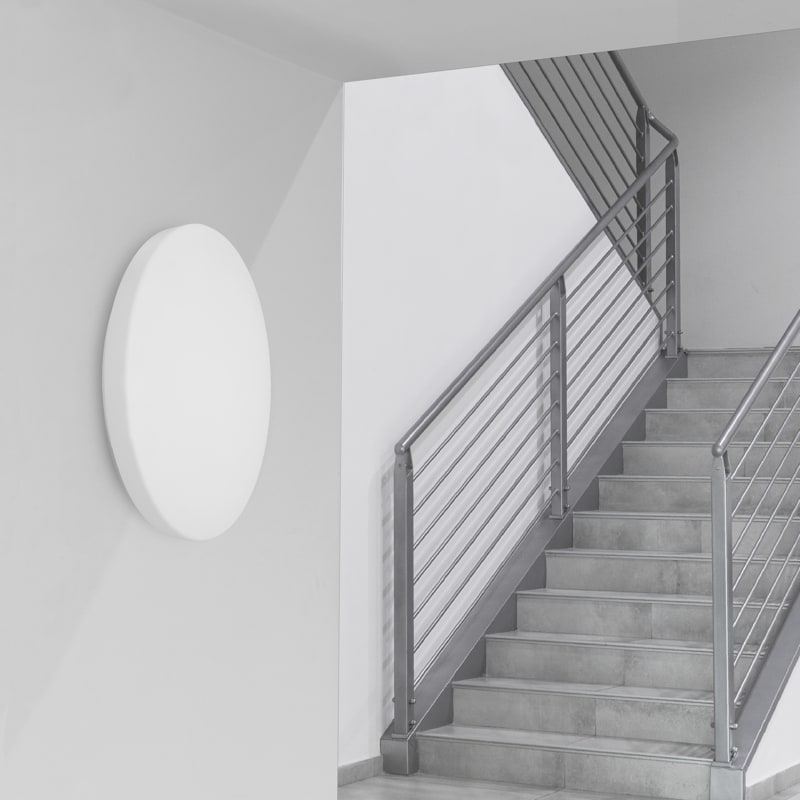 CENTURY - PLAFONIERA LED BLANCA SLIM DIAM. 315 MM