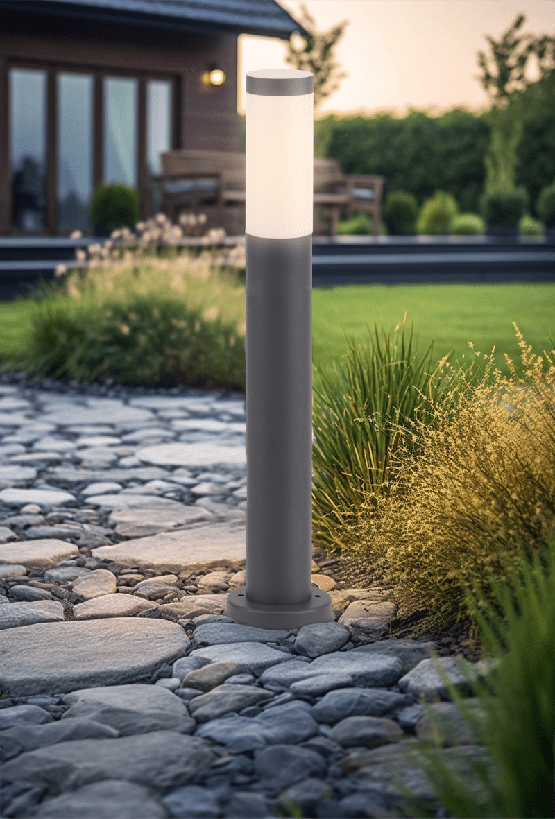 CENTURY - PALETTO LED BAMBOO 800MM ANTRACITE