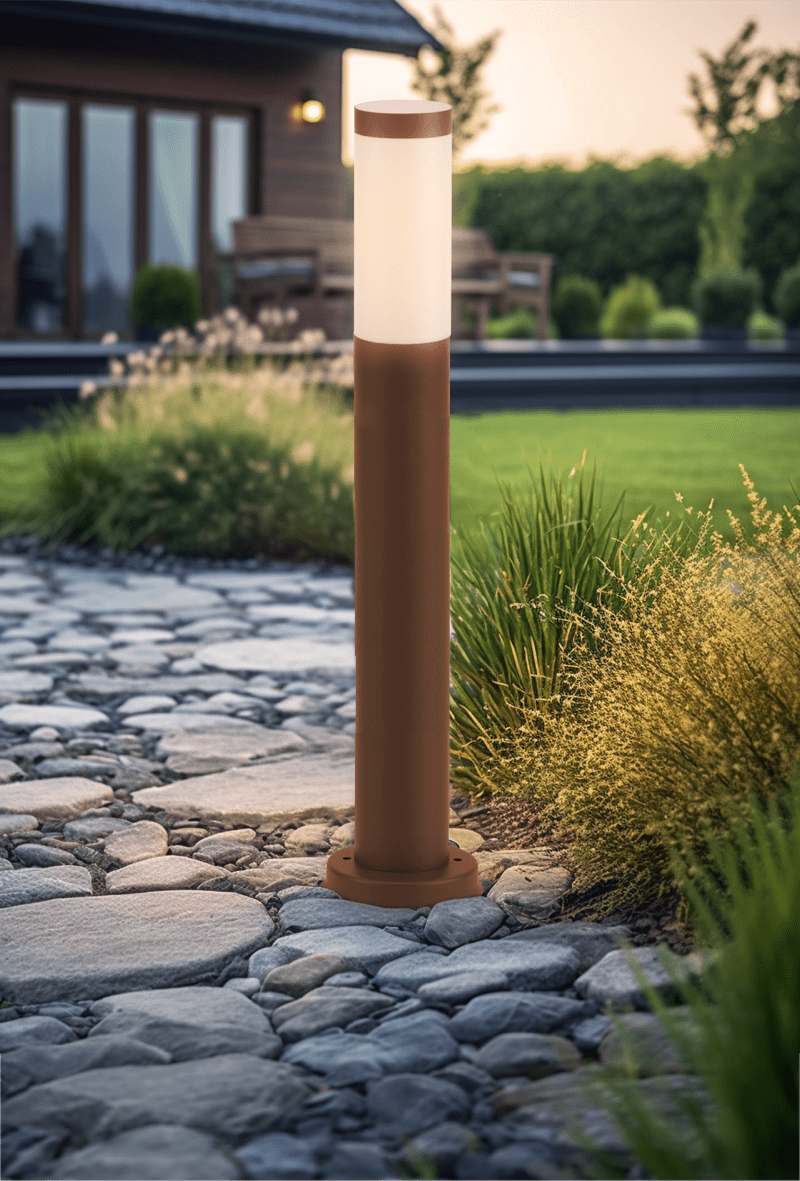 CENTURY - PALETTO LED BAMBOO 800MM CORTEN