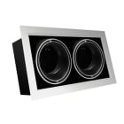 CENTURY - PLAFONIERA CITY FRAME AR111 2 POSTI