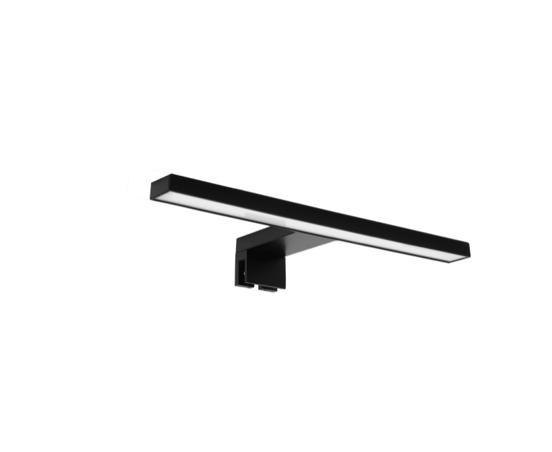CENTURY - APPARECCHIO LED DIVA NERO 300 MM ANGOLO