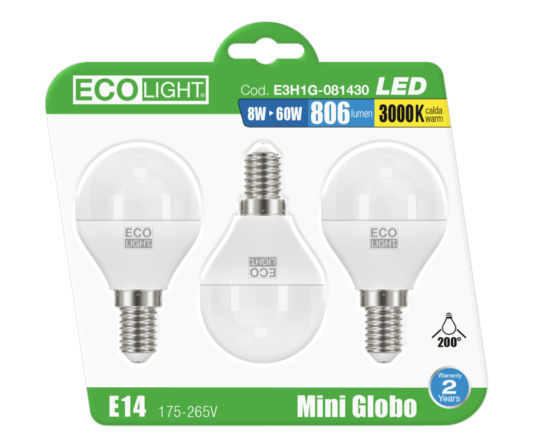 CENTURY - LAMP. LED ECOLIGHT SFERA