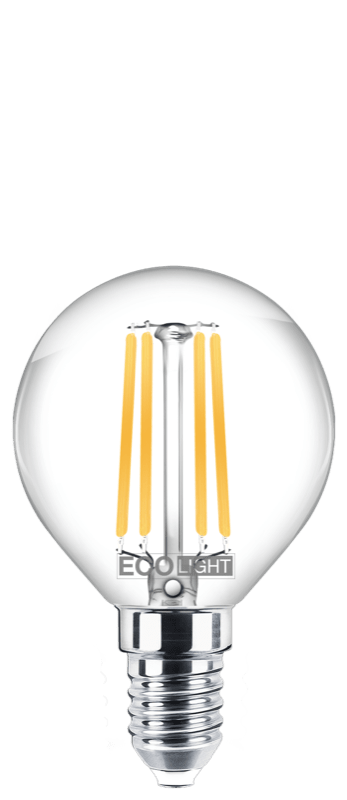 CENTURY - FIL. LED ECOLIGHT SFERA CHIARA