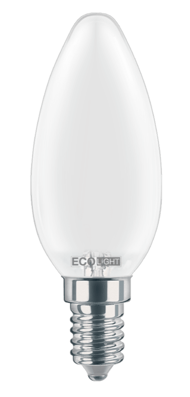 CENTURY - FIL. LED ECOLIGHT CANDELA SATEN