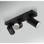 CENTURY - FARETTO SOFFITTO ENFASI SQUARE NERO