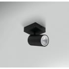 CENTURY - FARETTO SOFFITTO ENFASI SQUARE NERO