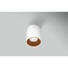 CENTURY - PLAFONIERA LED ESSENZA ROUND BIANCA/GOL