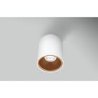 CENTURY - PLAFONIERA LED ESSENZA ROUND BIANCA/GOL
