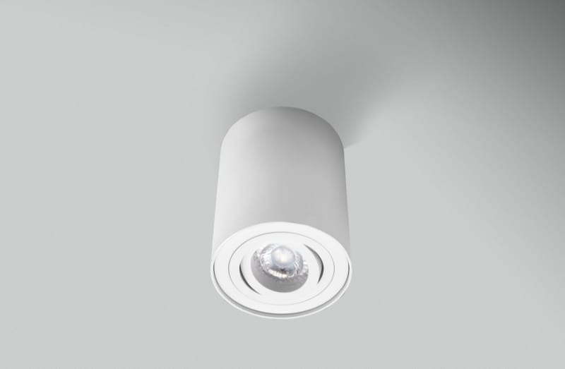 CENTURY - PLAFONIERA LED ESSENZA ROUND BIANCA ORI