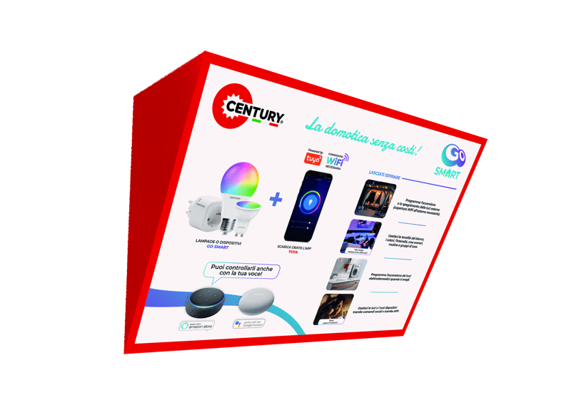 CENTURY - ESPOSITORE GO SMART