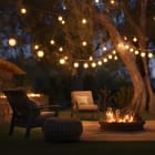 CENTURY - FIESTA LED FILO LUCI NERO CLEAR 36V