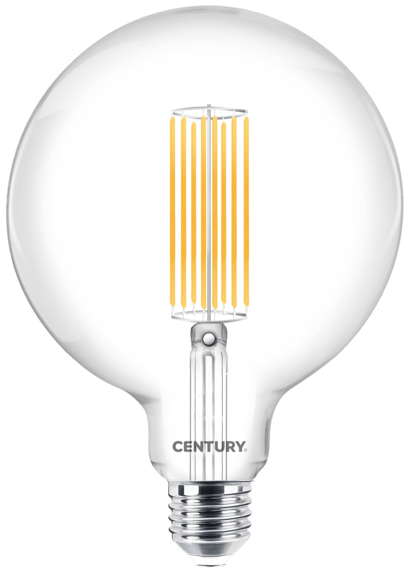 CENTURY - FIL. LED INCANTO GLOBO CHIARA G125