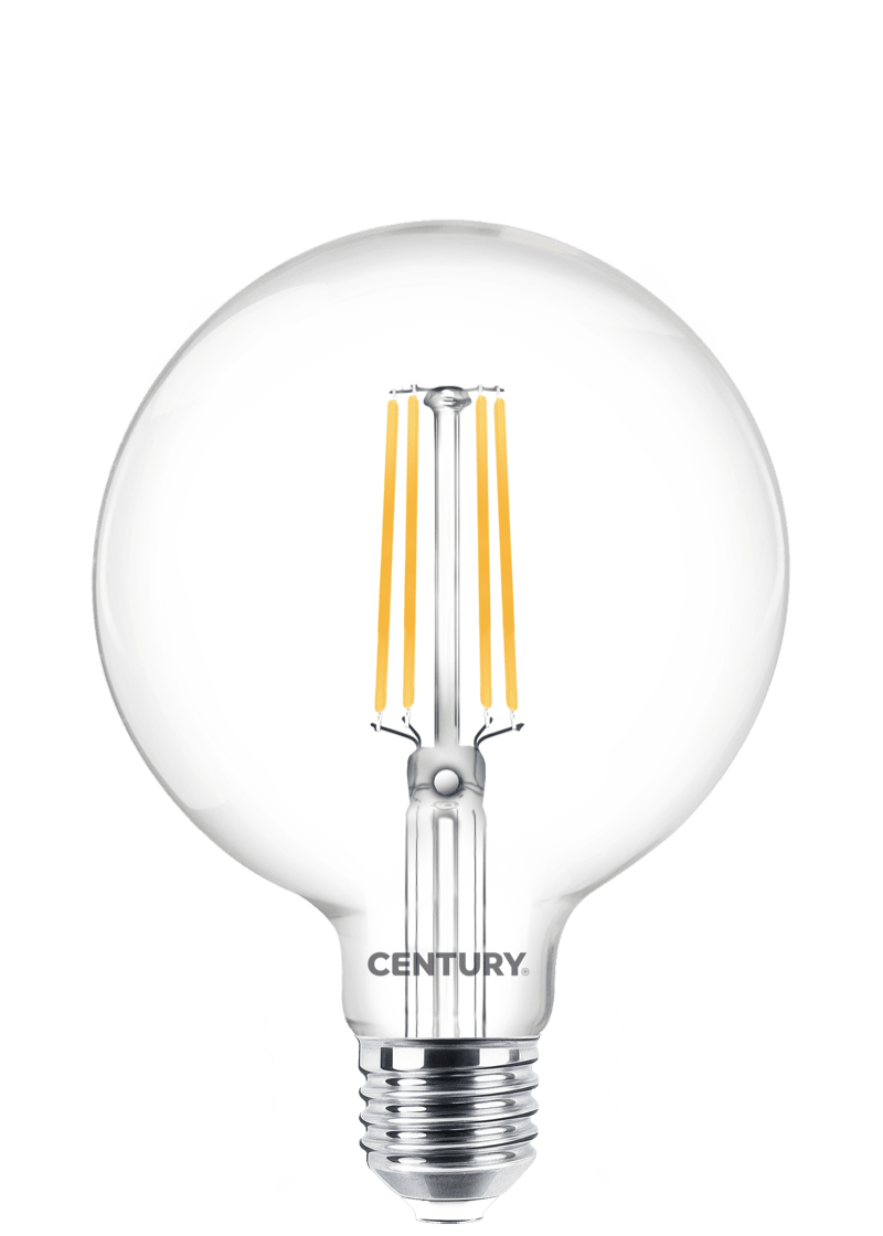 CENTURY - FIL. LED INCANTO GLOBO CHIARA G95