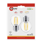 CENTURY - FIL. LED INCANTO SFERA CHIARA INH1G-042727BL2
