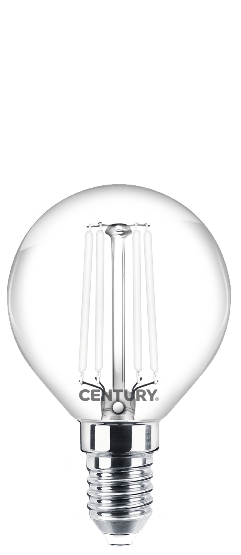 CENTURY - FIL. LED INCANTO WHITE SFERA CHIARA
