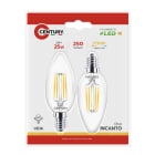 CENTURY - FIL. LED INCANTO CANDELA CHIARA INM1-021427BL2