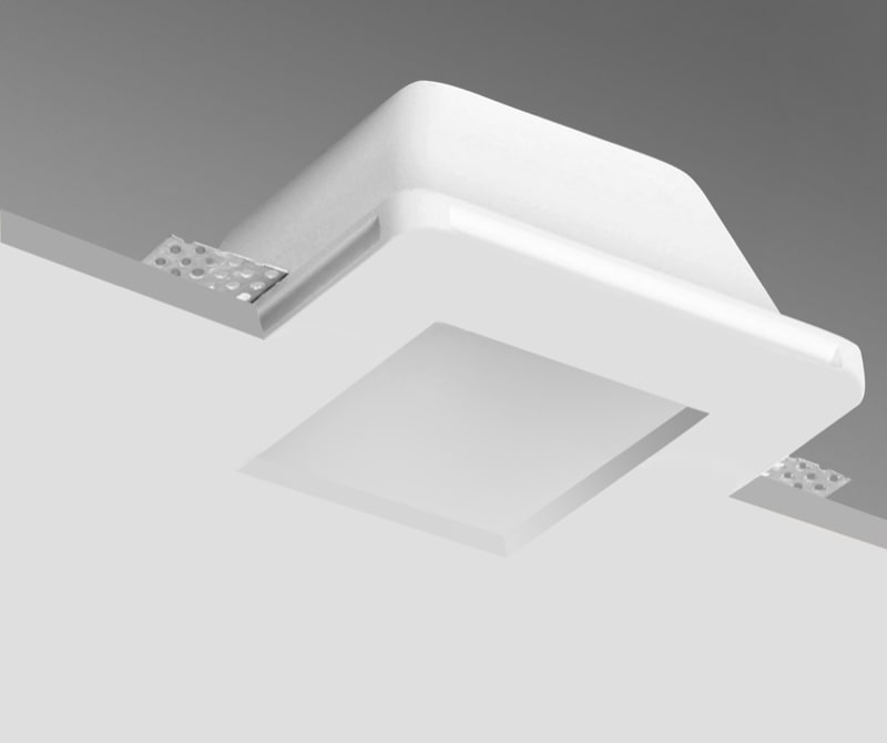 CENTURY - DOWNLIGHT GESSO VETRO 120X120XH62
