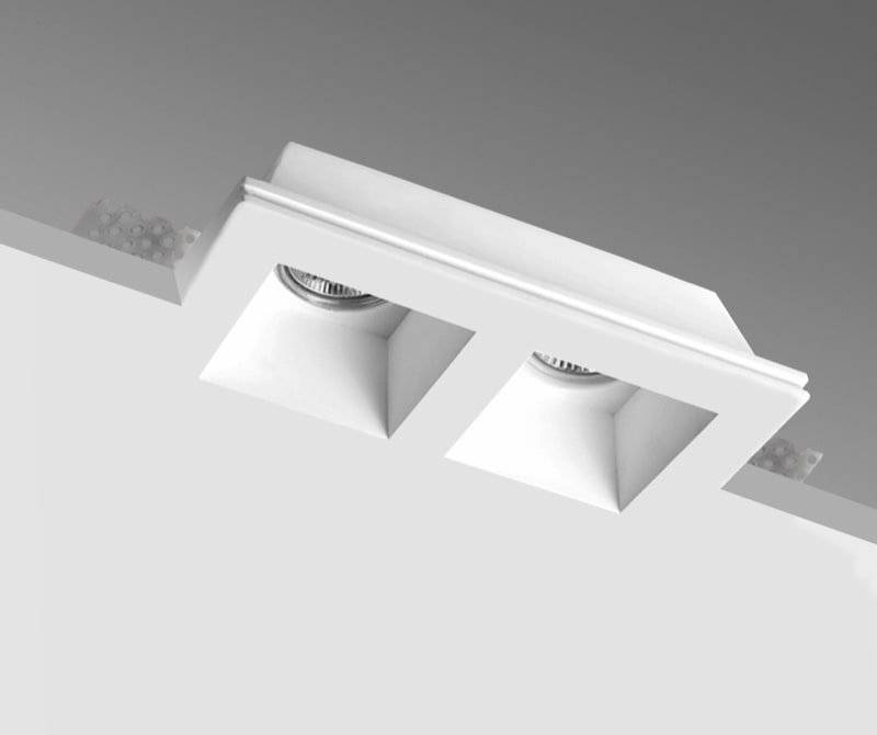 CENTURY - DOWNLIGHT GESSO DOPPIO 215X120XH55 JESSY2-SQ2112