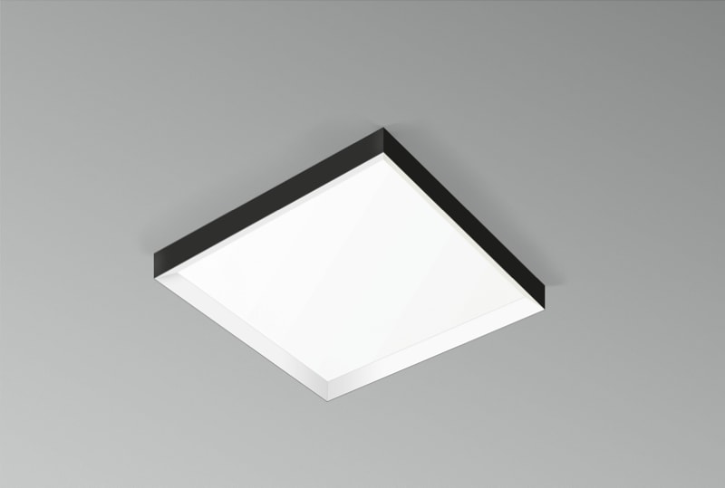 CENTURY - KIT PLAFONE DECO BIANCO-NERO 600X600X70