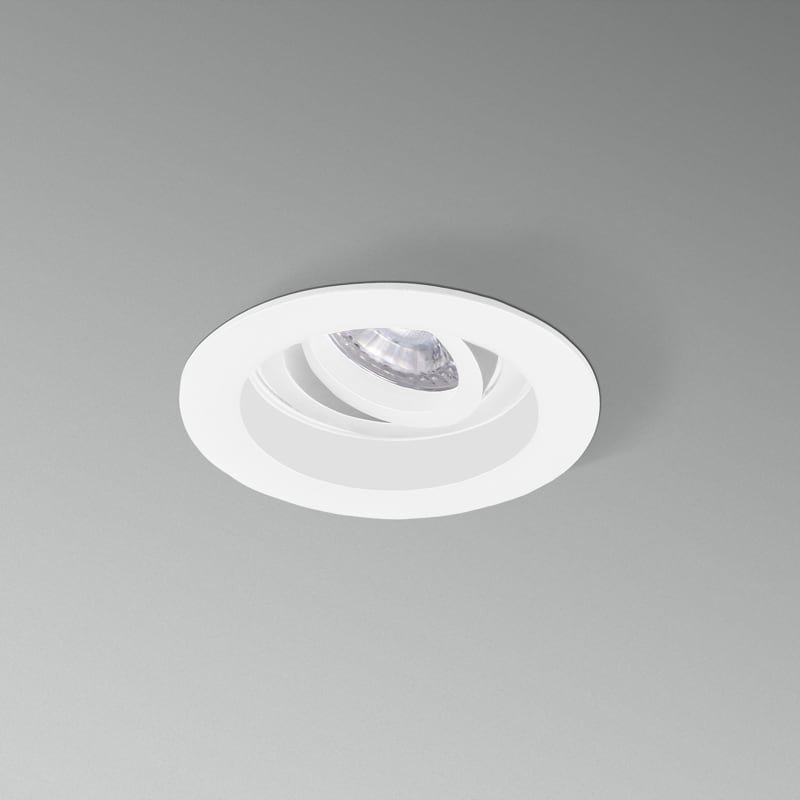 CENTURY - ACCESSORIO LED KLAK ROUND XL ORIENT. BI KLRXL-BI