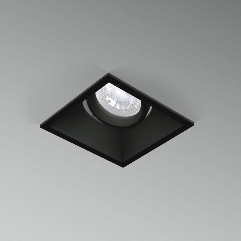 CENTURY - ACCESSORIO LED KLAK SQUARE CONICO NERO