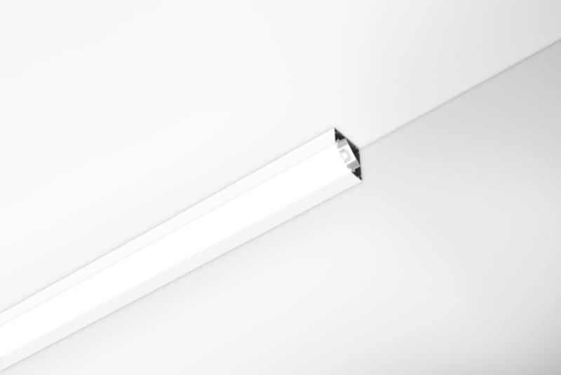 CENTURY - PROFILO IN ALLUMINIO - ANGOLARE - BIANCO KPRAN-1818B