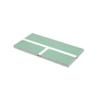 CENTURY - PROFILO ALLUMINIO CON LASTRA CARTONGESS