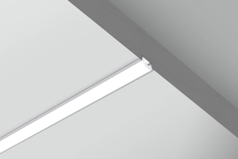 CENTURY - PROFILO IN ALLUMINIO - 40 - COVER OPALE