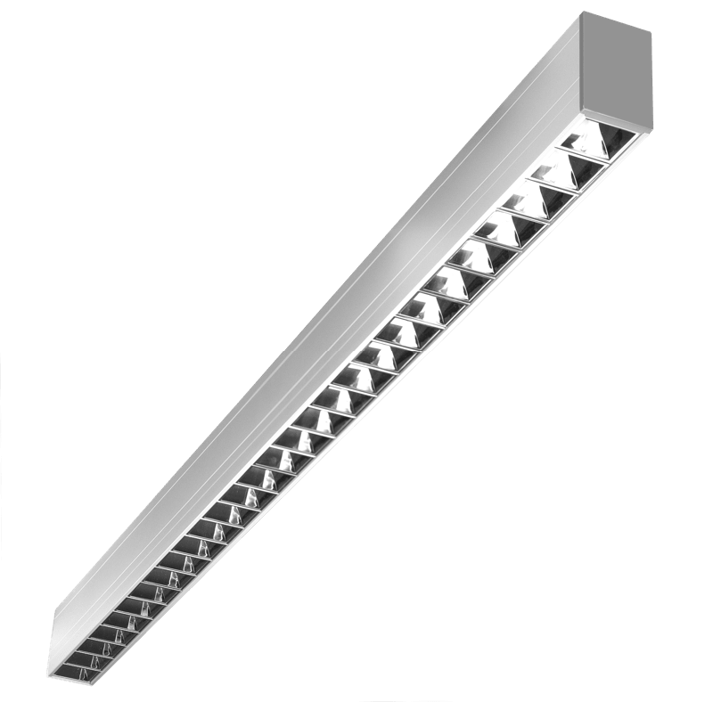 CENTURY - PLAFONIERA LED LINEARE LINKY GRIGIO 120