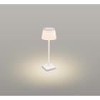 CENTURY - LAMP. DA TAVOLO MARGO RICAR. BIANCO