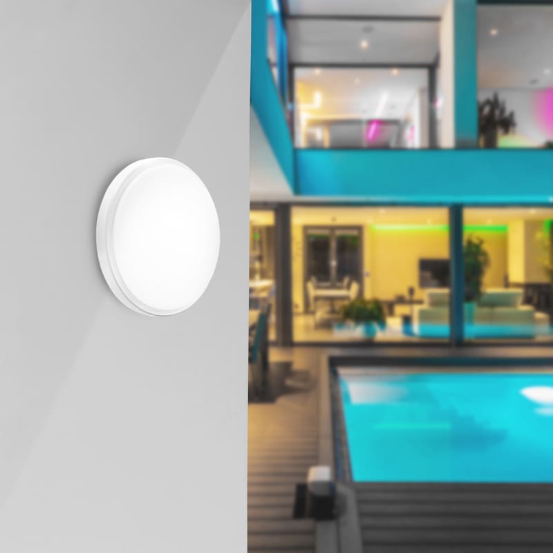 CENTURY - PLAFONIERA LED OASI TONDA BIANCA OS65P-363200